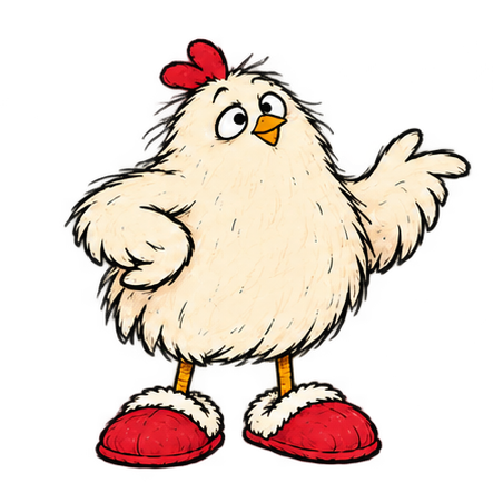 Confident SlipperChicken