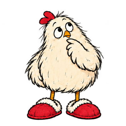 Curious SlipperChicken