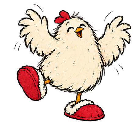 Delighted SlipperChicken