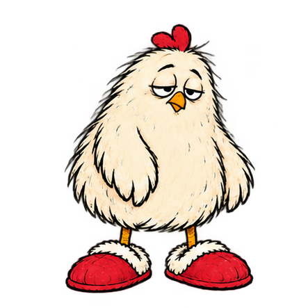 Sleepy SlipperChicken
