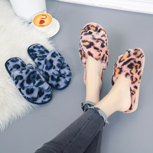 Leopard Slippers