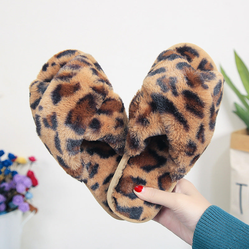 Leopard Slippers