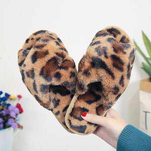 Leopard Slippers