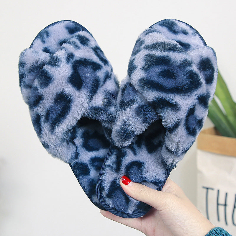 Leopard Slippers