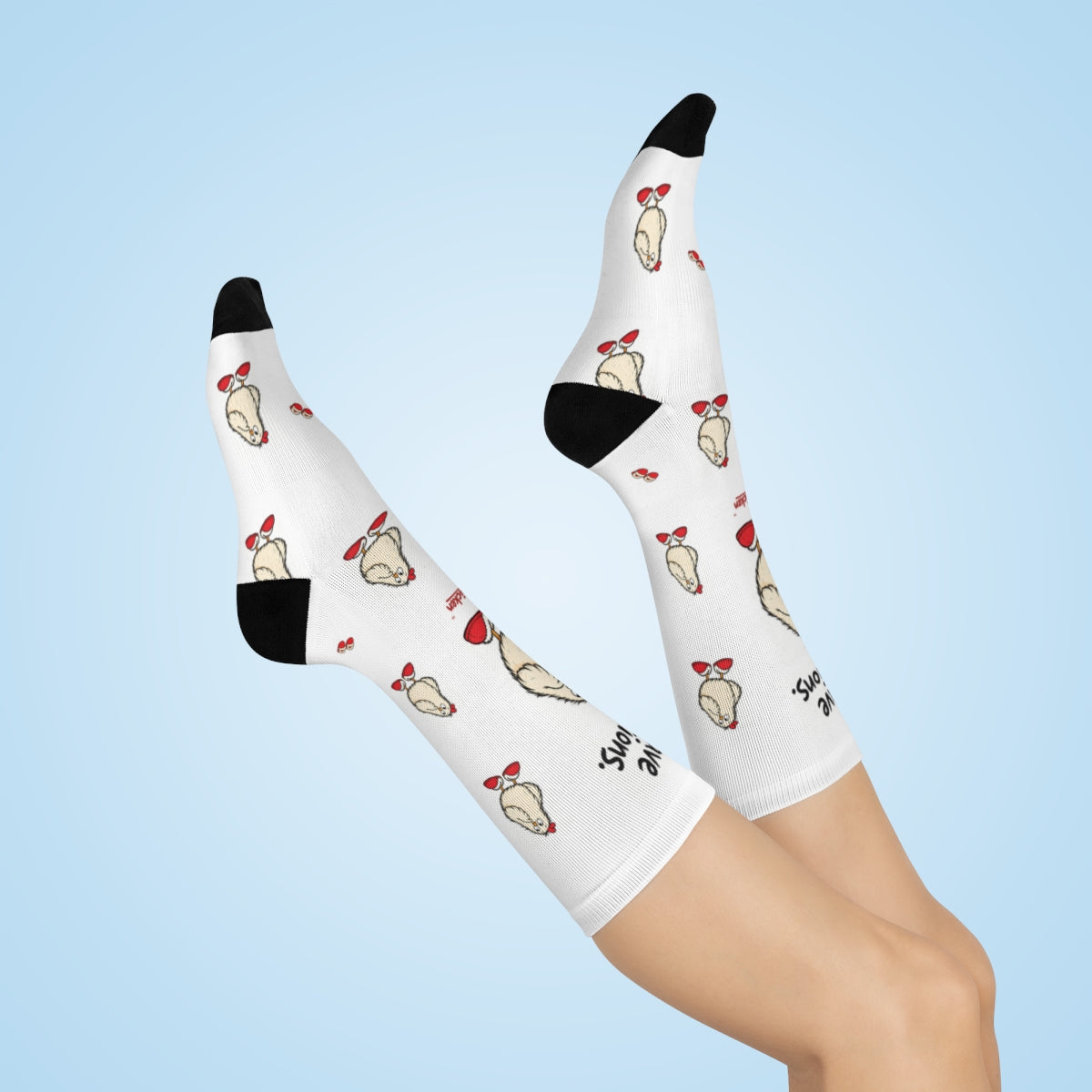 Native supplier lifestyle view of Curious Socks