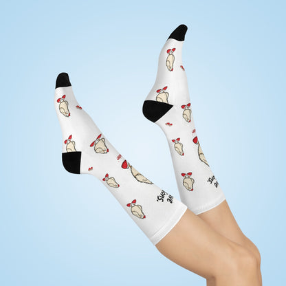 Native supplier lifestyle view of Curious Socks