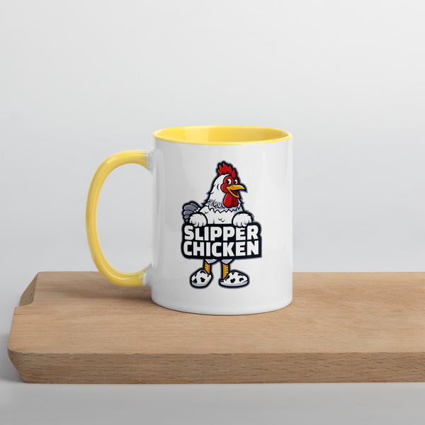 Slipper Chicken Two-Tone Mug