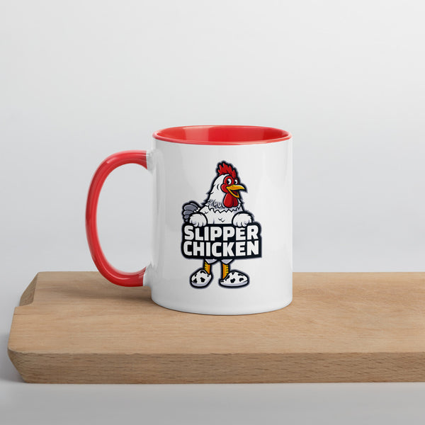 Slipper Chicken Two-Tone Mug