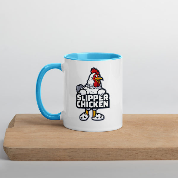 Slipper Chicken Two-Tone Mug