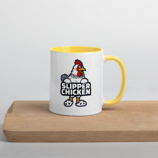 Slipper Chicken Two-Tone Mug