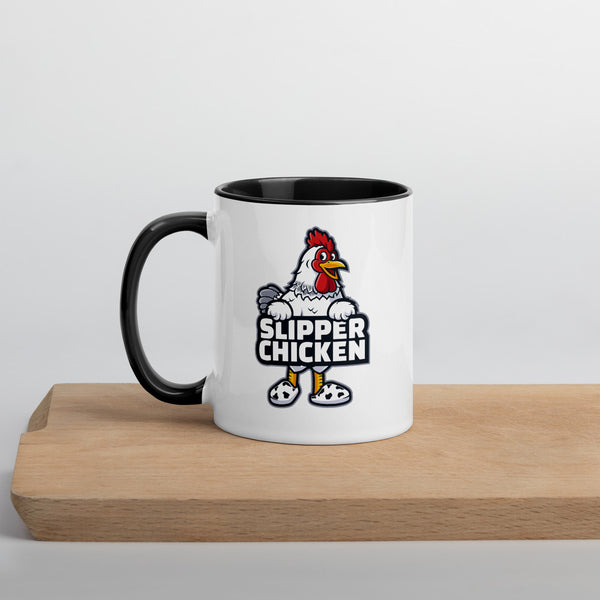 Slipper Chicken Two-Tone Mug