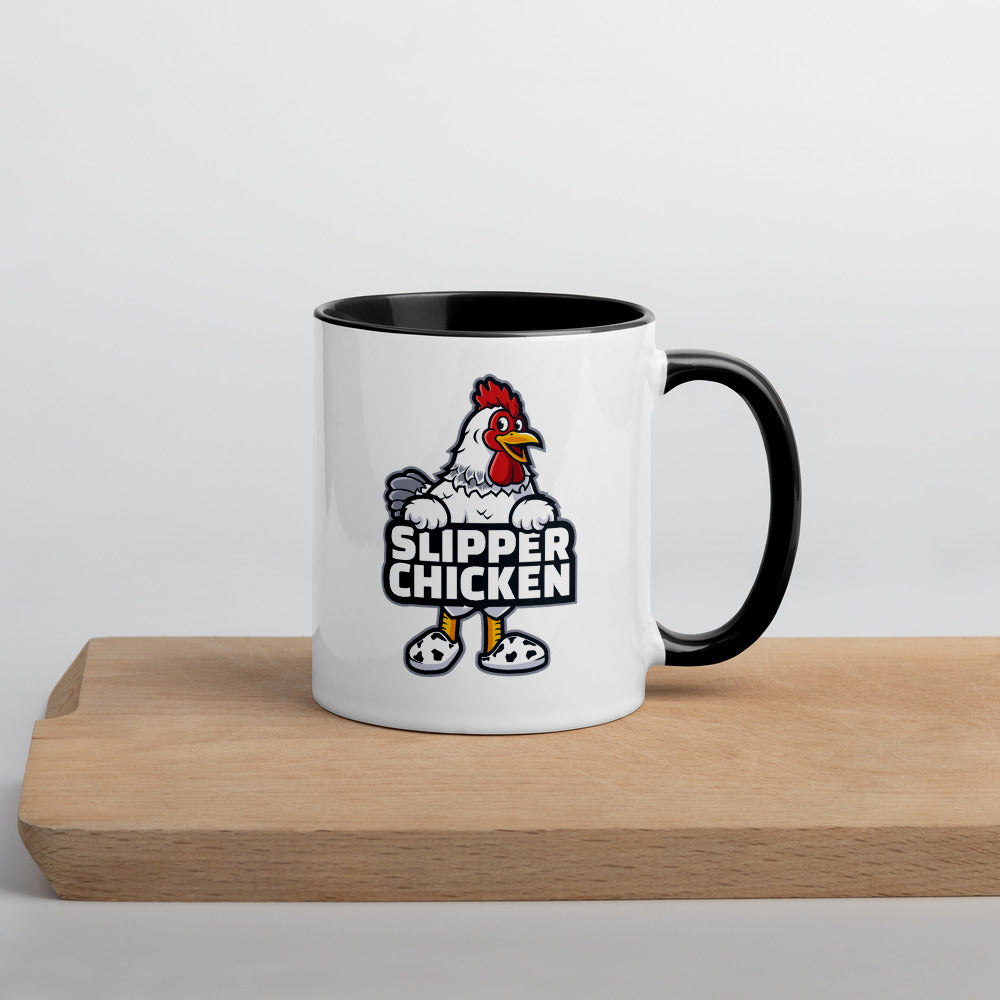 Slipper Chicken Two-Tone Mug